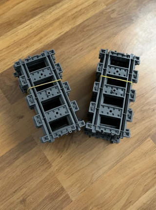 Vías Lego Rectas (20 uds)