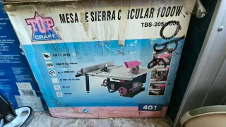 Mesa Sierra Circular TOP CRAFT 1000W