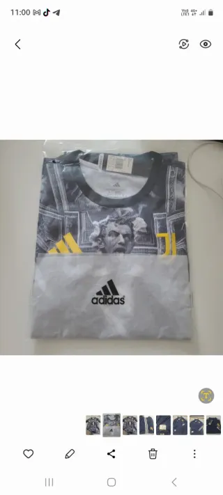 Maglia Adidas Juventus Del piero