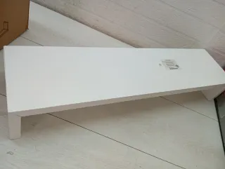 Estantes de pared blancos songmics