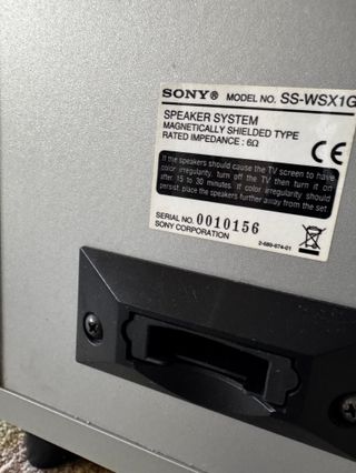 SONY DAV-X1 Home Theatre 2 x DVD