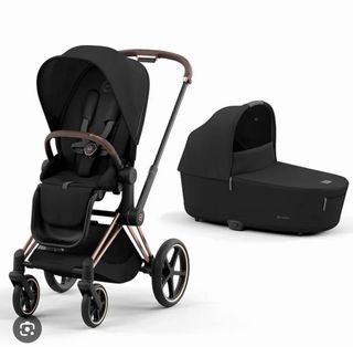 Cybex Priam Chasis Rosegold Capazo + Silla