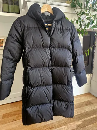 Plumífero Ralph Lauren niña negro