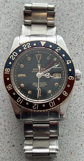 Reloj Rolex GMT Master Ref. 6542 Cal. 1030