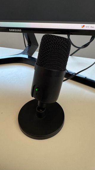 Micrófono Amazon Basics Mini-USB Negro