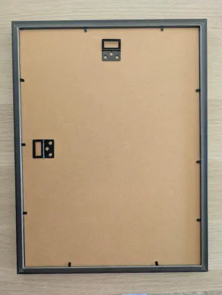 Pintura al óleo sobre papel "una gata" enmarcado