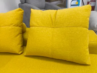 Sofá Chaise Longue Relax Motor Amarillo