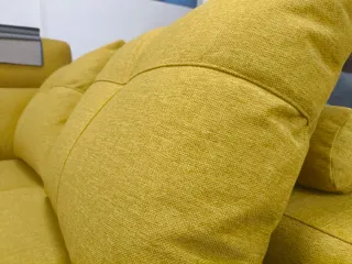 Sofá Chaise Longue Relax Motor Amarillo