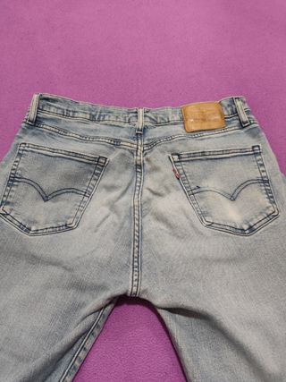 Levi's 511 Talla 34/36 Vaqueros Azules
