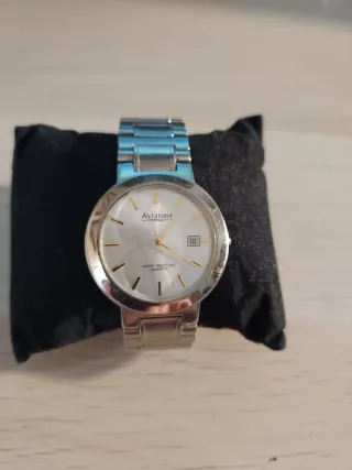 Reloj Aviatime Cuarzo Hombre Dorado/Plateado