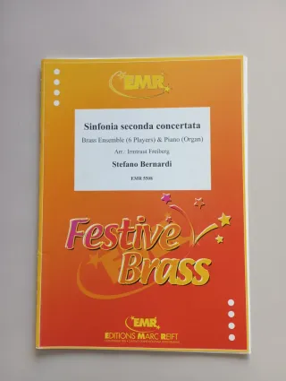 Partitura Sinfonia seconda concertata