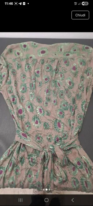 Vestito Naf Naf fantasia floreale taglia S