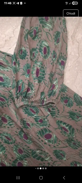 Vestito Naf Naf fantasia floreale taglia S