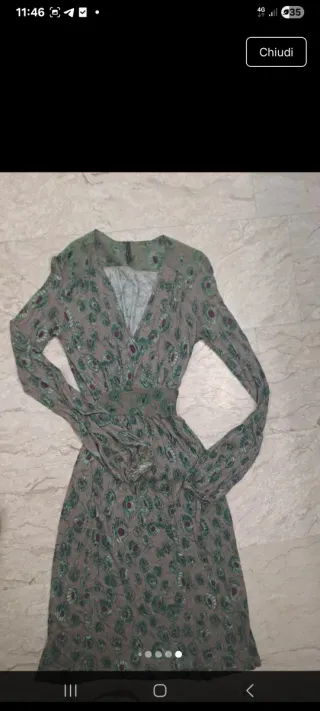 Vestito Naf Naf fantasia floreale taglia S