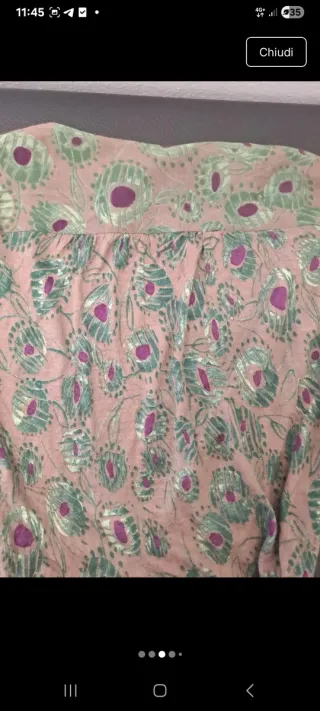 Vestito Naf Naf fantasia floreale taglia S