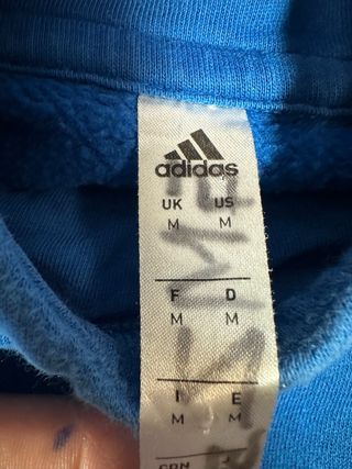 Sudadera Adidas San Jose Quakes Azul Talla M