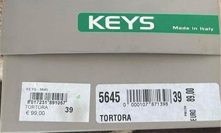 Scarpe Keys Donna Tg 39 Grigio/Marrone