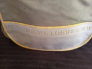 Bolso vintage Loewe Verde kaki