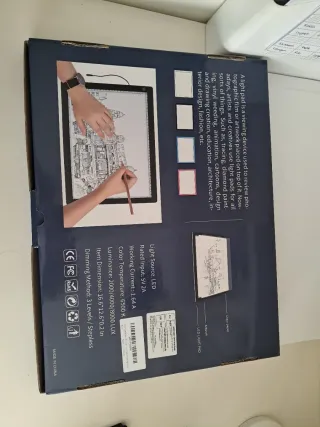 Pantalla LED para calcar con cable