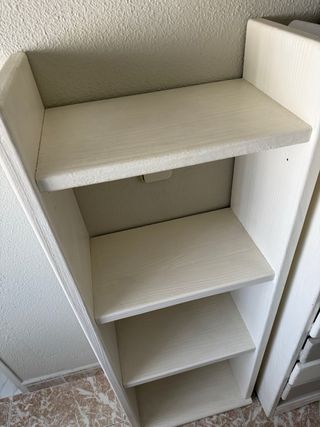 Estantería madera pino blanca