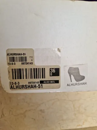 Botines Morados Tacón Plataforma