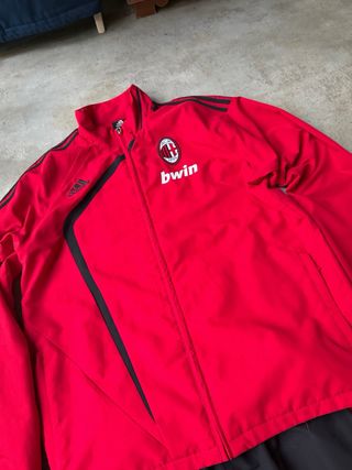 Conjunto Adidas AC Milan Rojo/Negro 2009/10