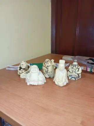 Netsuke giapponesi - 5 sculture