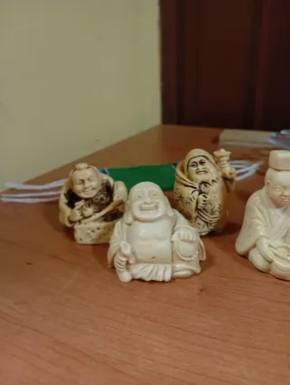 Netsuke giapponesi - 5 sculture