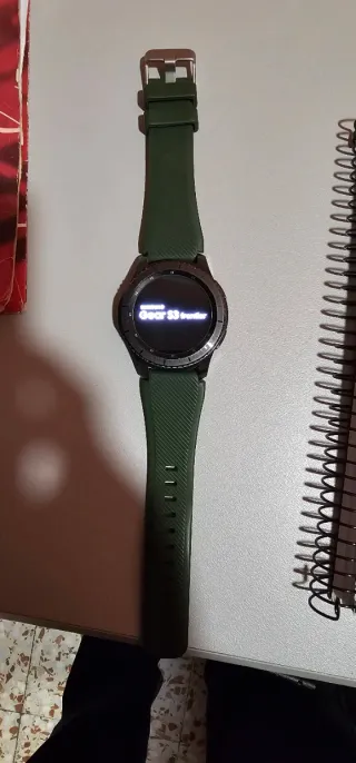 Reloj Samsung Gear S3 Frontier Negro/Verde