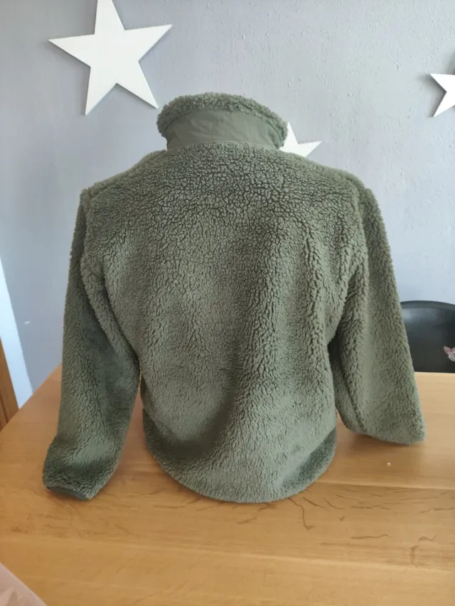 Chaqueta Alo Yoga Polar Verde Talla S