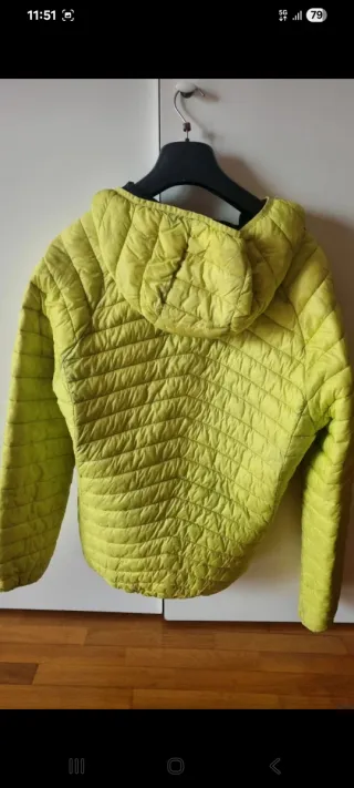 Piumino Kappa Giallo Fluo Taglia XL