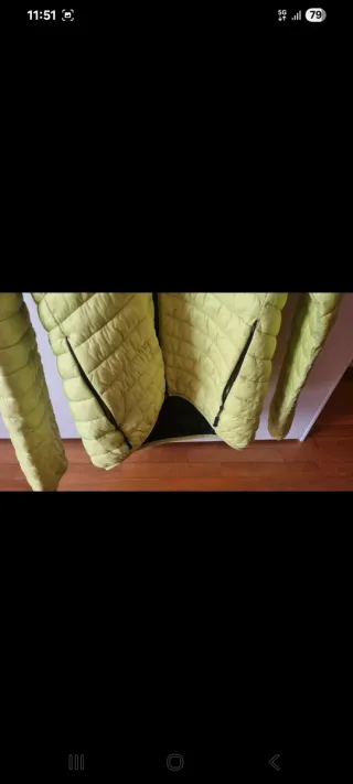 Piumino Kappa Giallo Fluo Taglia XL