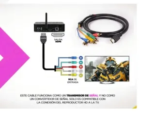 Cable HDMI a RCA