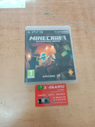 JUEGO PS3 MINECRAFT