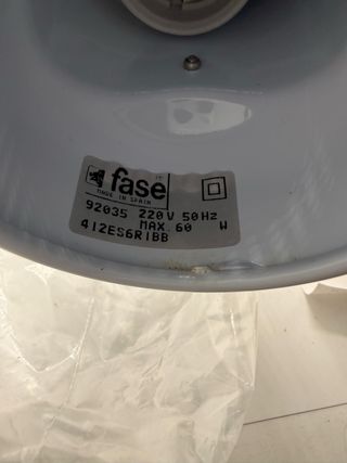 Lámpara Fase Blanca