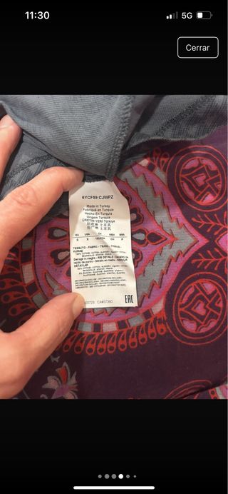 Polo Armani gris/verde oliva