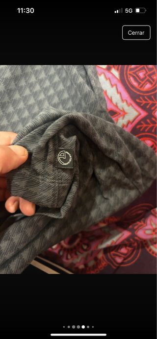 Polo Armani gris/verde oliva