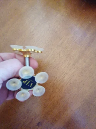 Supporto telefono ventosa oro