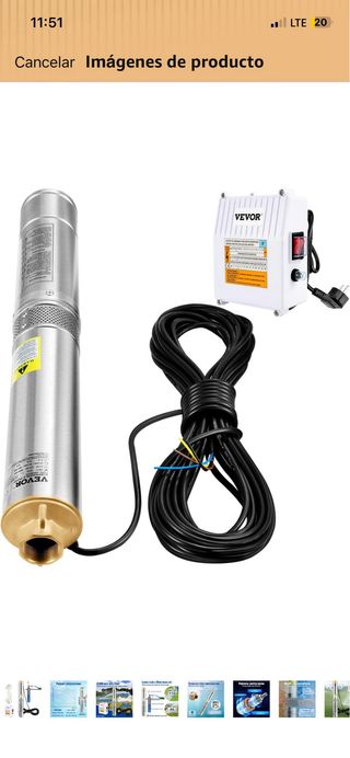 Bomba Pozo Profundo VEVOR 370W  Numero 1