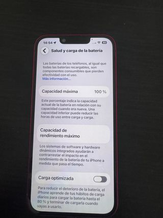 iPhone 13 Rosso 256 giga
