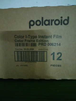 Papel Polaroid i-Type Color Frames 96 Fotos