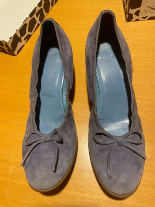 Zapatos Ursula Mascaró Morados