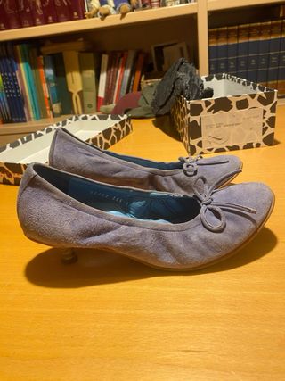 Zapatos Ursula Mascaró Morados