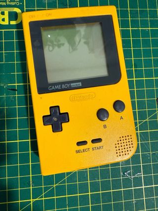 Game Boy Pocket Amarilla Nintendo para piezas