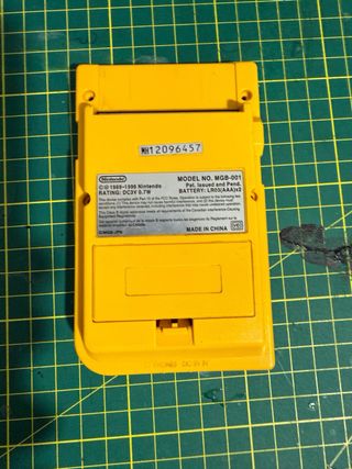 Game Boy Pocket Amarilla Nintendo para piezas