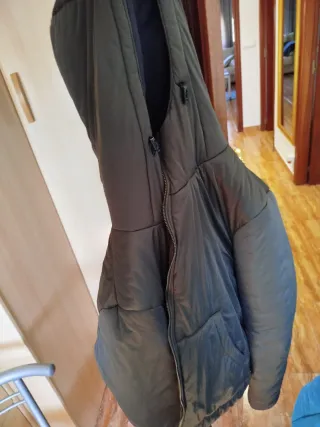 Chaqueta Zara Hombre Verde Caqui