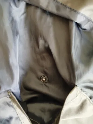 Chaqueta Zara Hombre Verde Caqui