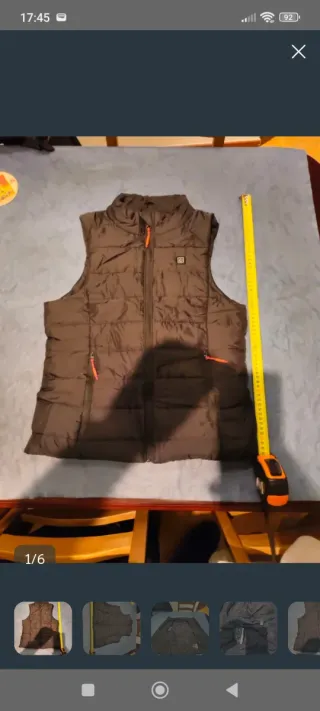 Chaleco Calefactable AGUG Talla S Mujer