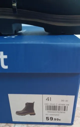 Botín Comfeet Mujer Negro Talla 41