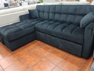 Sofá Cama Chaise Longue Gris OFERTA!!